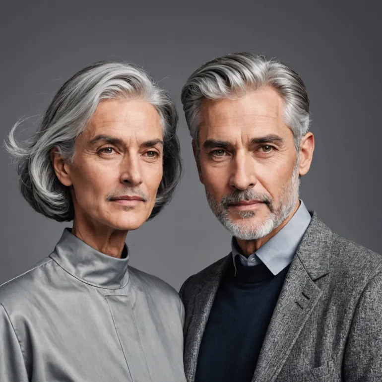 Мода и стиль: как покрасить седые волосы в пепельный цвет и выглядеть современно